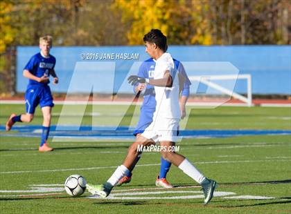 Thumbnail 3 in New Rochelle vs. Calhoun (NYSPHSAA Class AA Semifinal) photogallery.