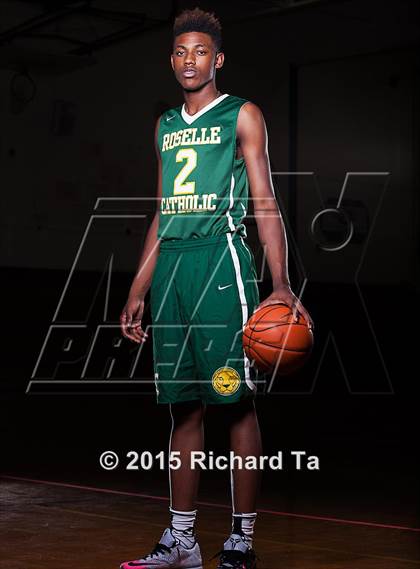 Thumbnail 1 in Roselle Catholic (Preseason Early Contenders Photo Shoot) photogallery.