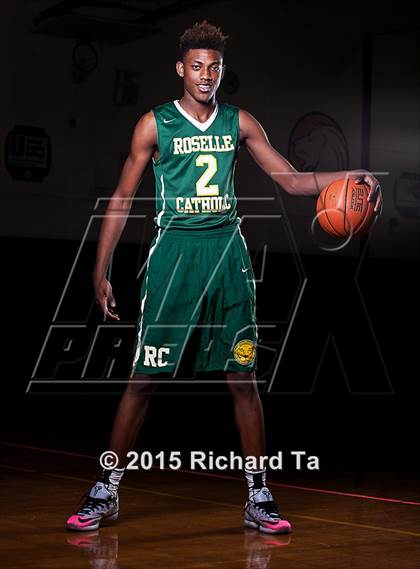 Thumbnail 3 in Roselle Catholic (Preseason Early Contenders Photo Shoot) photogallery.