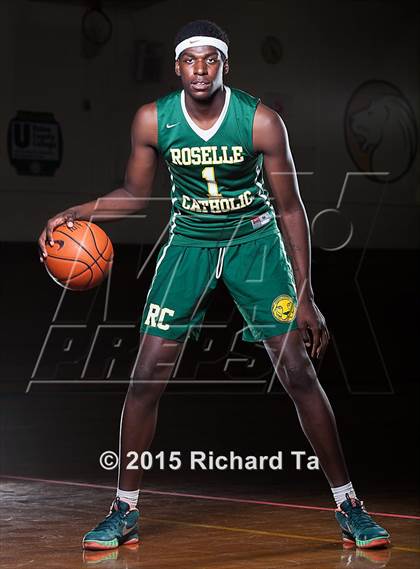 Thumbnail 2 in Roselle Catholic (Preseason Early Contenders Photo Shoot) photogallery.
