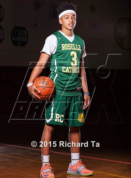Thumbnail 2 in Roselle Catholic (Preseason Early Contenders Photo Shoot) photogallery.