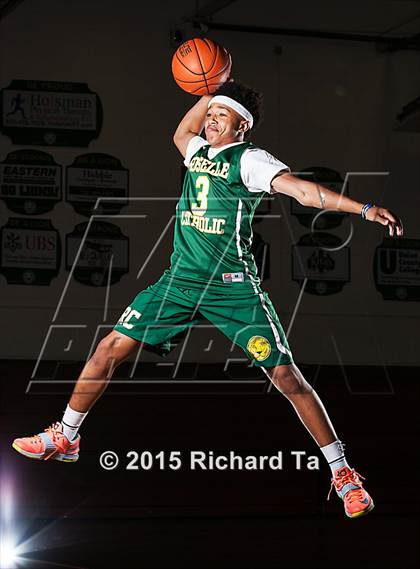 Thumbnail 3 in Roselle Catholic (Preseason Early Contenders Photo Shoot) photogallery.