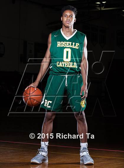 Thumbnail 3 in Roselle Catholic (Preseason Early Contenders Photo Shoot) photogallery.