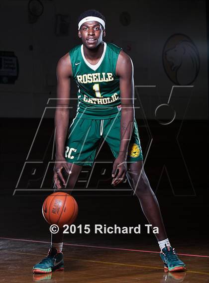 Thumbnail 2 in Roselle Catholic (Preseason Early Contenders Photo Shoot) photogallery.