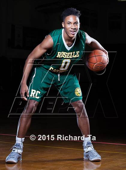 Thumbnail 1 in Roselle Catholic (Preseason Early Contenders Photo Shoot) photogallery.
