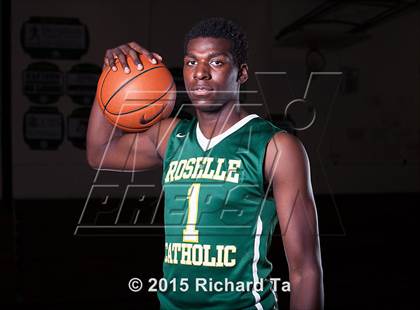 Thumbnail 2 in Roselle Catholic (Preseason Early Contenders Photo Shoot) photogallery.