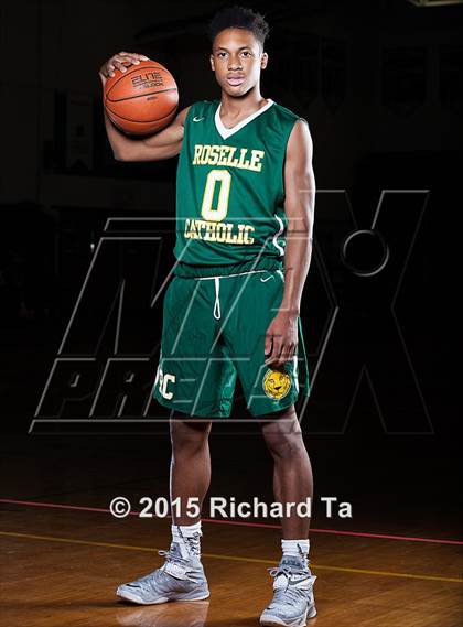 Thumbnail 1 in Roselle Catholic (Preseason Early Contenders Photo Shoot) photogallery.