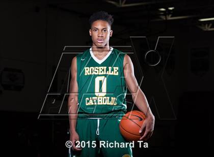 Thumbnail 2 in Roselle Catholic (Preseason Early Contenders Photo Shoot) photogallery.