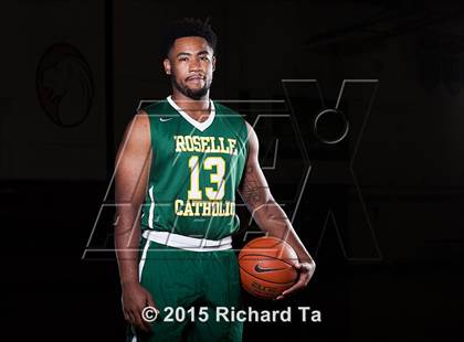 Thumbnail 2 in Roselle Catholic (Preseason Early Contenders Photo Shoot) photogallery.