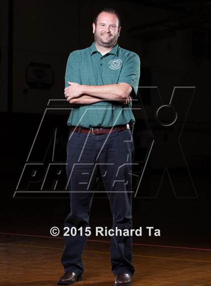 Thumbnail 3 in Roselle Catholic (Preseason Early Contenders Photo Shoot) photogallery.