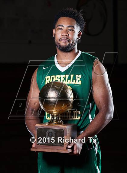 Thumbnail 1 in Roselle Catholic (Preseason Early Contenders Photo Shoot) photogallery.