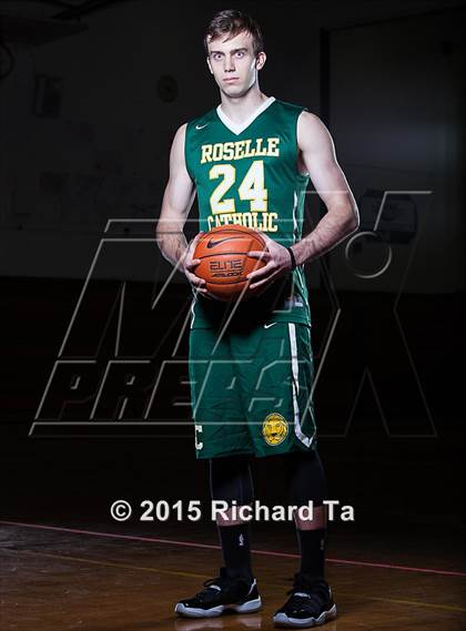 Thumbnail 3 in Roselle Catholic (Preseason Early Contenders Photo Shoot) photogallery.