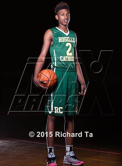 Thumbnail 2 in Roselle Catholic (Preseason Early Contenders Photo Shoot) photogallery.