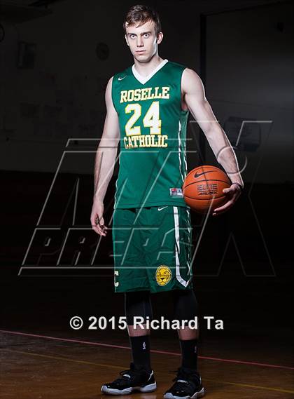 Thumbnail 2 in Roselle Catholic (Preseason Early Contenders Photo Shoot) photogallery.