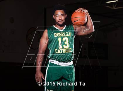 Thumbnail 1 in Roselle Catholic (Preseason Early Contenders Photo Shoot) photogallery.