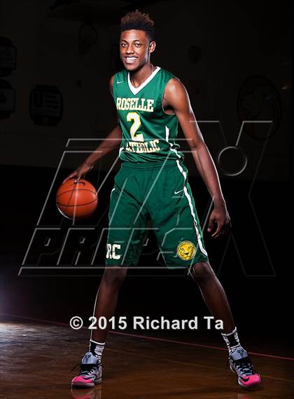 Thumbnail 2 in Roselle Catholic (Preseason Early Contenders Photo Shoot) photogallery.