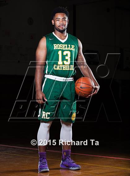 Thumbnail 3 in Roselle Catholic (Preseason Early Contenders Photo Shoot) photogallery.