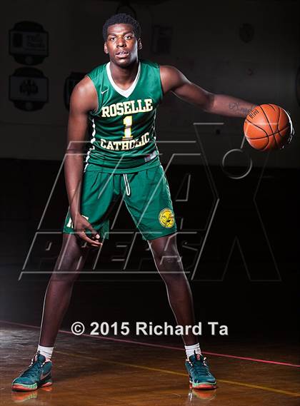 Thumbnail 1 in Roselle Catholic (Preseason Early Contenders Photo Shoot) photogallery.
