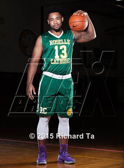 Thumbnail 3 in Roselle Catholic (Preseason Early Contenders Photo Shoot) photogallery.