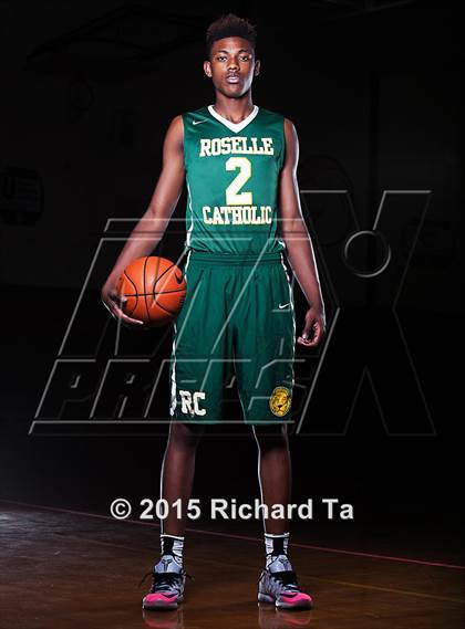 Thumbnail 3 in Roselle Catholic (Preseason Early Contenders Photo Shoot) photogallery.