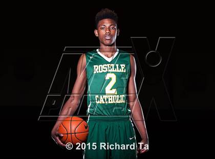 Thumbnail 1 in Roselle Catholic (Preseason Early Contenders Photo Shoot) photogallery.