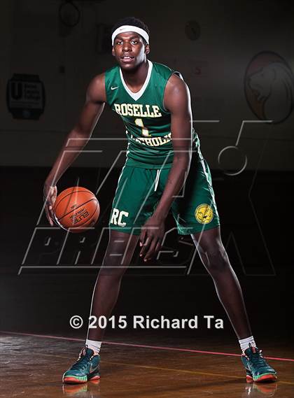Thumbnail 3 in Roselle Catholic (Preseason Early Contenders Photo Shoot) photogallery.