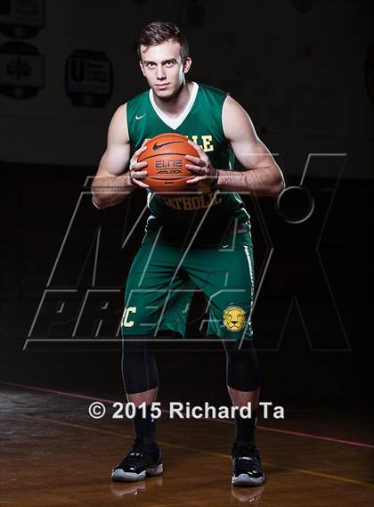 Thumbnail 3 in Roselle Catholic (Preseason Early Contenders Photo Shoot) photogallery.