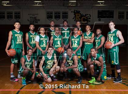 Thumbnail 1 in Roselle Catholic (Preseason Early Contenders Photo Shoot) photogallery.