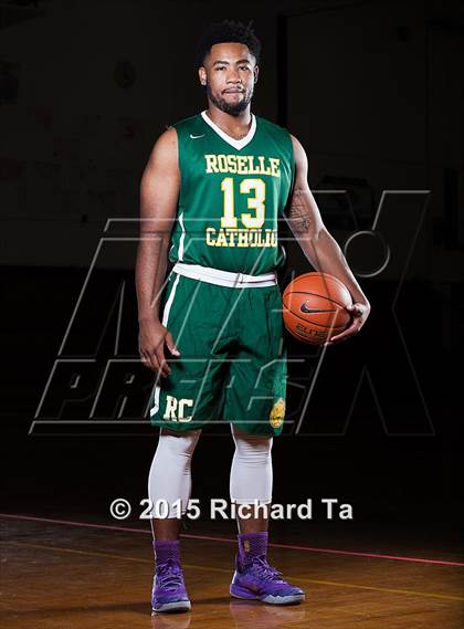 Thumbnail 1 in Roselle Catholic (Preseason Early Contenders Photo Shoot) photogallery.