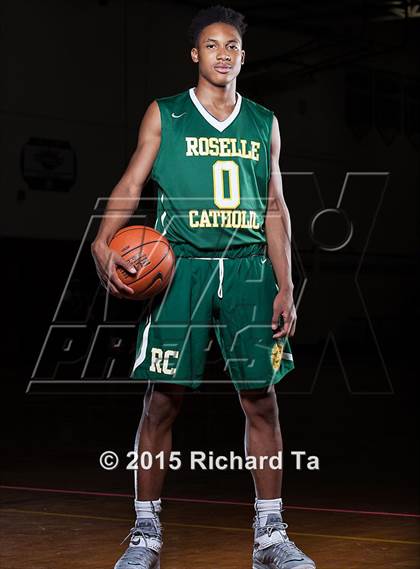 Thumbnail 3 in Roselle Catholic (Preseason Early Contenders Photo Shoot) photogallery.
