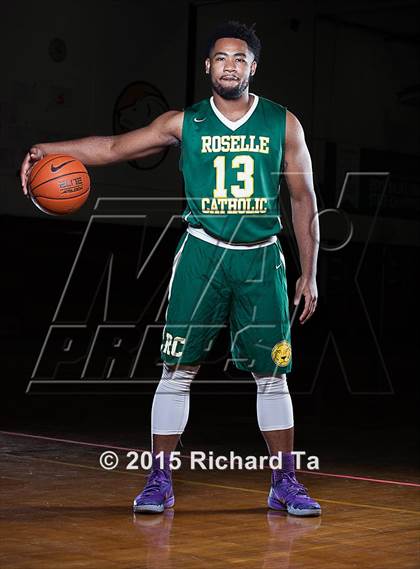 Thumbnail 2 in Roselle Catholic (Preseason Early Contenders Photo Shoot) photogallery.