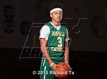 Thumbnail 2 in Roselle Catholic (Preseason Early Contenders Photo Shoot) photogallery.