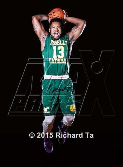 Thumbnail 3 in Roselle Catholic (Preseason Early Contenders Photo Shoot) photogallery.
