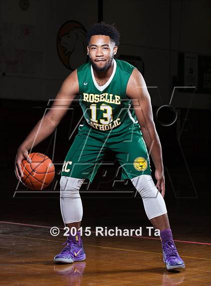 Thumbnail 3 in Roselle Catholic (Preseason Early Contenders Photo Shoot) photogallery.