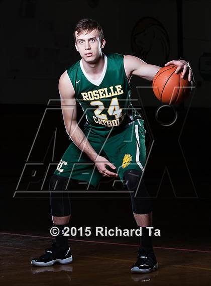 Thumbnail 1 in Roselle Catholic (Preseason Early Contenders Photo Shoot) photogallery.