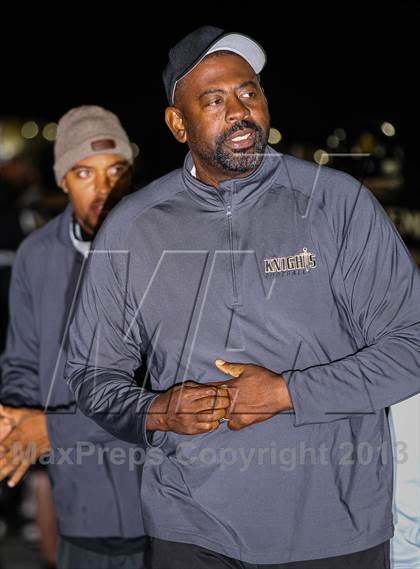 Thumbnail 3 in Bishop Montgomery @ Oak Park (CIF SS Playoffs) photogallery.