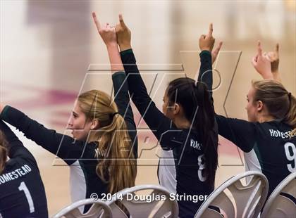 Thumbnail 3 in Menlo-Atherton vs. Homestead (CIF-CCS D1 Championship) photogallery.