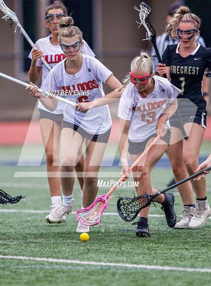 Thumbnail 2 in Pinecrest Academy vs George Walton Academy (GIAA Championship) photogallery.