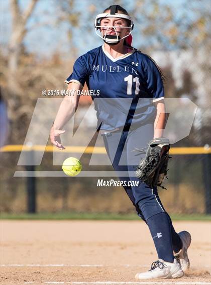 Thumbnail 1 in Mountain View vs. Mullen (CHSAA 4A Quarterfinal) photogallery.