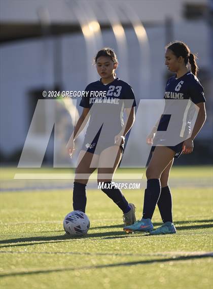 Thumbnail 2 in Yorba Linda vs. Notre Dame (SO) photogallery.