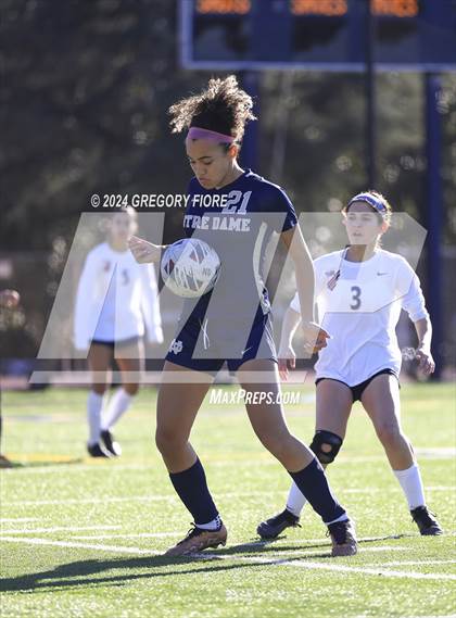 Thumbnail 3 in Yorba Linda vs. Notre Dame (SO) photogallery.