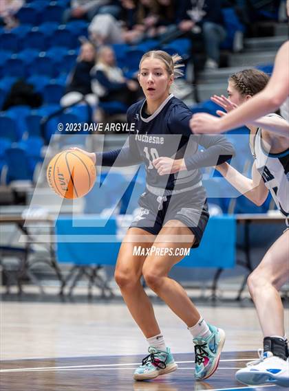 Thumbnail 3 in Duchesne vs. Beaver (UHSAA 2A Quarterfinal) photogallery.