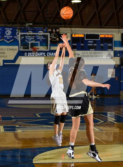 Thumbnail 3 in Northview vs. Alhambra (San Marino Tournament) photogallery.