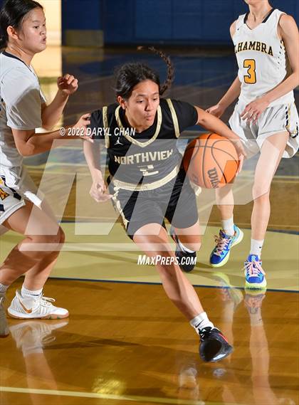 Thumbnail 3 in Northview vs. Alhambra (San Marino Tournament) photogallery.