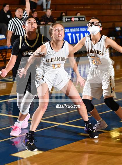 Thumbnail 2 in Northview vs. Alhambra (San Marino Tournament) photogallery.