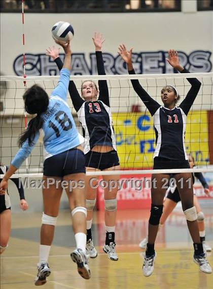 Thumbnail 3 in La Salle vs. St. Lucy's (CIF SS D2AA Final) photogallery.