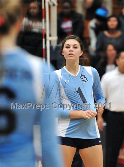 Thumbnail 2 in La Salle vs. St. Lucy's (CIF SS D2AA Final) photogallery.