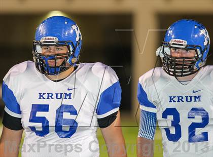 Thumbnail 3 in Argyle vs. Krum (UIL 3A D2 Bi-District Playoff) photogallery.