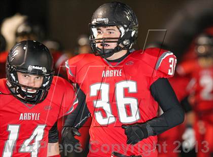 Thumbnail 3 in Argyle vs. Krum (UIL 3A D2 Bi-District Playoff) photogallery.