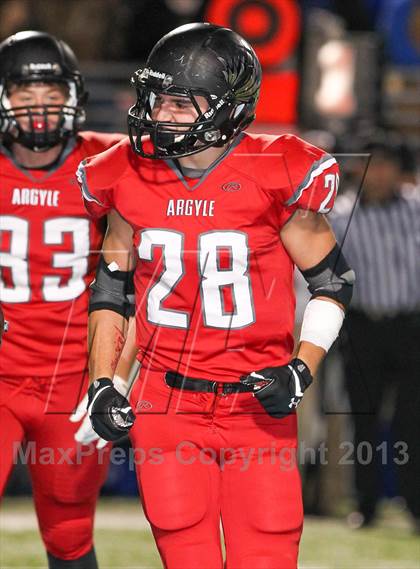 Thumbnail 3 in Argyle vs. Krum (UIL 3A D2 Bi-District Playoff) photogallery.